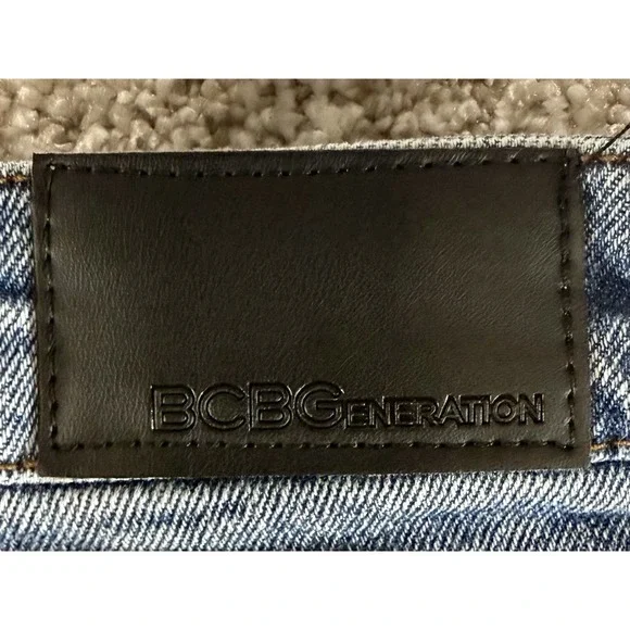 BCBgeneration Denim Blue Jeans Women's Size 5/27 5 Skater Starting Light Wash - Picture 9 of 9